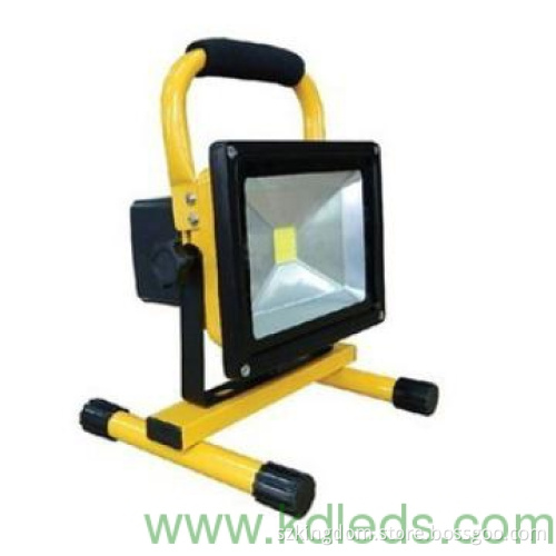 IP65 20W rechargeable portable spotlight